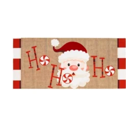 Evergreen Indoor Outdoor Doormat Bundle Set Of 5 - Frame And 4 Welcome Seasonal Inserts Santa Ho Ho Ho Halloween Thanksgiving -Decora Shop GUEST 5e989a43 ffdb 447c b357 b47275efb461
