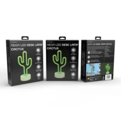 CIAO Tech Decorative Cactus Neon Night Light LED Desk Table Lamp -Decora Shop GUEST 5fb7a977 f7c3 4c1f 8c61 7b6e7fc19089