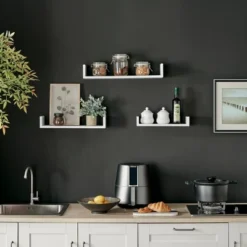 3pc Aalto U-Shaped Floating Wall Shelf Set - Danya B. -Decora Shop GUEST 605f52b8 193b 40e7 9508 3cffab8e1043