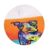 Dawhud Direct 50" X 60" Colorful Dean Russo Puppy Fleece Throw Blanket For Women, Men And Kids