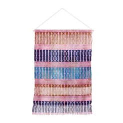 Schatzi Brown Mila Stripe Multi Wall Hanging Portrait Pink - Deny Designs -Decora Shop GUEST 62a4a202 fb8f 4366 a393 0d81fc5951c3