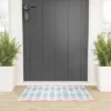 Avenie Pink And Blue Hearts Welcome Mat - Society6