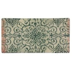 39" X 20" PVC Rustic Medallion Anti-Fatigue Kitchen Floor Mat - J&V Textiles -Decora Shop GUEST 679575b4 e523 4d27 a31f 3a39d6a628a3