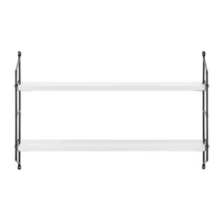 24.5" X 15.75" Severini Floating Bracket 2 Tier Wall Shelf - Danya B. -Decora Shop GUEST 691f417e ac65 4dd4 a388 48f67b8e958c