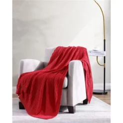 The Nesting Company – Oak 100% Cotton Cable Knit Ultra Comfortable Throw Blanket 50" X 70" -Decora Shop GUEST 69dc4ea3 18b1 415f 8042 584727543a07