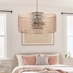 18.25" Roxsie Nickel Semi-Flush Mount Ceiling Fixture - River Of Goods -Decora Shop GUEST 6b7c8c1c 96c5 493c b944 8a97e291099d