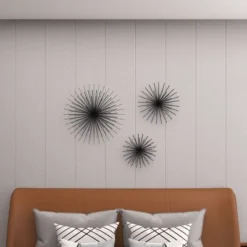 Set Of 3 Metal Starburst 3D Wall Decors - Olivia & May -Decora Shop GUEST 6c34e198 be3d 4f78 b81f 2039946a5115