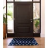 2'x3' Colorstar Honeycomb Indoor Door Mat Blue/Gray - Bungalow Flooring