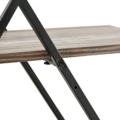 3-Tier Antigua Crossed Double Diamond Wall Shelf Unit Black/Rustic - Danya B. -Decora Shop GUEST 6df52a8c 844c 43dd b938 786928a13e3f