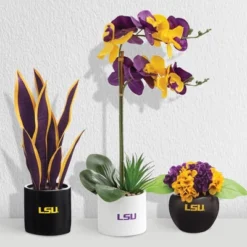 Forever Leaf LSU Artificial Snake, Orchid And Hydrangea Plants 3-Pack Bundle, Indoor Artificial Plant For Home Decor -Decora Shop GUEST 7116af02 016a 4ae4 8623 7e43e778cb7b