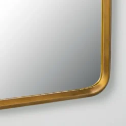 Arched Metal Frame Mirror Brass Finish - Hearth & Hand™ With Magnolia -Decora Shop GUEST 716e116a 6ee0 4b78 a585 1d1b6a8fc93b