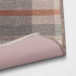 1'8"x2'10" Washable Fall Checkered Accent Rug Tan - Threshold™ -Decora Shop GUEST 750cbe19 8f55 435d 85a6 1ac0a8d6e978