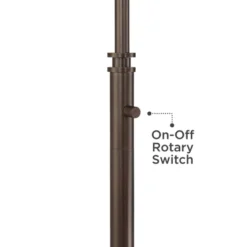 Possini Euro Design Modern Floor Lamp With USB Port 62 1/2" Tall Oil Rubbed Bronze Boom Arm Brown Drum Shade For Living Room House 11 Possini Euro Design Modern Floor Lamp With USB Port 62 1/2" Tall Oil Rubbed Bronze Boom Arm Brown Drum Shade For Living Room House -Decora Shop GUEST 76774e09 191a 480f 8951 6764986040ed