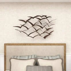 Metal Bird Flying Flock Wall Decor - Olivia & May 30 Metal Bird Flying Flock Wall Decor - Olivia & May -Decora Shop GUEST 77b234ca 9722 4705 961f 4a9edd572855