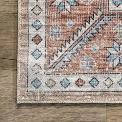 NuLOOM Elowyn Machine Washable Medallion Area Rug -Decora Shop GUEST 781bf1fe 0164 4cec 9aad 03c176b47952