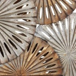 Rustic Metal Abstract Wall Decor Beige - Olivia & May -Decora Shop GUEST 79503381 0a4a 4b4c a258 ae6e6671b1e8
