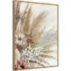 22" X 30" Send All Your Love Bouquet II By Eva Watts Framed Canvas Wall Art Light Brown - Amanti Art