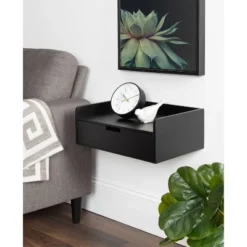 18" X 12" X 6.5" Kitt Floating Shelf Side Table - Kate & Laurel All Things Decor -Decora Shop GUEST 7d98fdd5 b48b 4fbf a398 afd31090331e
