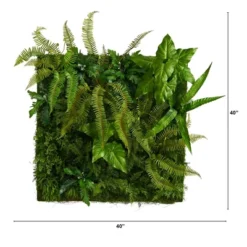 Nearly Natural 40-in X 40-in Forest Artificial Living Wall