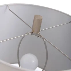 Diamond Textured Glass Table Lamp With Brushed Steel Base Gray - StyleCraft -Decora Shop GUEST 7f70e2b5 aaff 4848 86c7 37015847b762