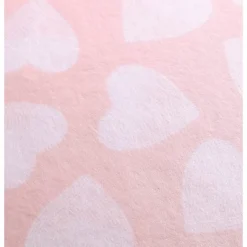 50"x70" Dotted Heart Plush Reversible Throw Blanket Pink - Betseyville -Decora Shop GUEST 80520ee5 18b0 4f4d 9bd4 359990b61f9e