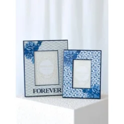 Shiraleah Blue Eden "Forever" 5x7 Picture Frame