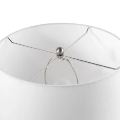 NuLOOM Pamona Ceramic 27" Table Lamp Lighting - Off White 27" H X 15" W X 15" D -Decora Shop GUEST 8330e476 348e 476d 86e8 dc10c23d4755