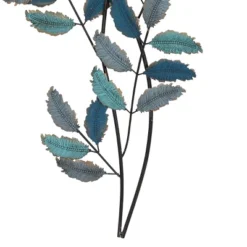 Metal Leaf Wall Decor With Gold Accent Blue - Olivia & May 23 Metal Leaf Wall Decor With Gold Accent Blue - Olivia & May -Decora Shop GUEST 84ada894 f2d7 4202 b4d0 26cd8a7bb4fc