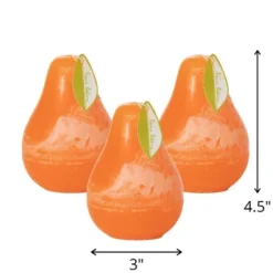 Tangerine Timber Pear Candles - Set Of 3 -Decora Shop GUEST 8a9782e5 c121 4621 bd82 1cc69eb8cd9d