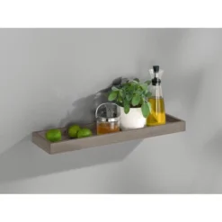 Wood Wall Shelf 24" Brown