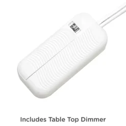 360 Lighting Geoff Modern Table Lamps 26" High Set Of 2 Brushed Nickel With USB Charging Port Table Top Dimmers White Drum Shade For Living Room Desk -Decora Shop GUEST 8b0468f4 1ce9 4e33 b8bb 2d72cd996834