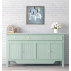 16" X 16" USA, Washington, Silverdale. Japanese Snowbell Tree Blossoms. Framed Canvas Wall Art - Amanti Art -Decora Shop GUEST 8b1ac43b 6913 4f2f 90b7 61589b193812