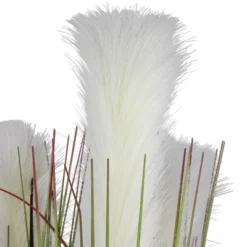 Northlight 27" Artificial Onion And Pampas Grass In Black Pot -Decora Shop GUEST 8f7af519 3a12 44b7 a147 e8a64e69b440