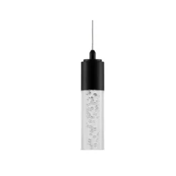 4.75" LED 1-Light Bolha Bubble Acrylic/Iron Minimalist Pendant Black - JONATHAN Y -Decora Shop GUEST 8f854eaf 24cc 4ea2 bc33 b4e781bcc332