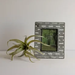 4x6 Inches Galvanized Metal & Glass Photo Frame - Foreside Home & Garden -Decora Shop GUEST 8fd1639a bc0b 4b3a 9e02 5f203b37f5b4