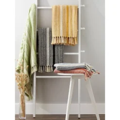 50"x60" Braided Striped Throw Blanket - Design Imports -Decora Shop GUEST 910777b1 a7d7 425e 96c7 8680fe04293d