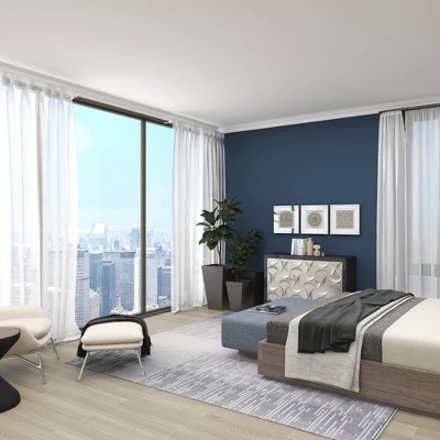 Glass Floral Wall Decor With Embossed Details Set Of 3 White - Olivia & May 9 Glass Floral Wall Decor With Embossed Details Set Of 3 White - Olivia & May - Image 9