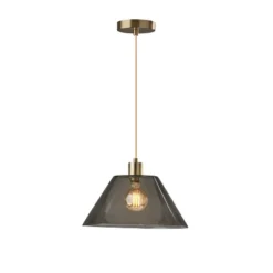 Zoe Pendant Antique Brass - Adesso