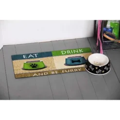 Evergreen Indoor Outdoor Doormat Bundle Set Of 5 - Frame And 4 Welcome Paw Print Pet Inserts -Decora Shop GUEST 978501b7 0569 405d 8036 62e5640bc465