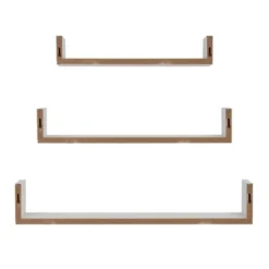 3pc Aalto U-Shaped Floating Wall Shelf Set - Danya B. -Decora Shop GUEST 9876726c c862 4fb6 9e7c 3c66069e75e7