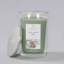 19oz Jar Candle White Pepper Pine Home Scents - Chesapeake Bay Candle -Decora Shop GUEST 9ac63ba0 f249 4d1d b3ac 20bad3b5bc5b