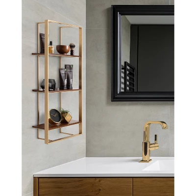 15" X 32" Kercheval Modern Wood Shelf - Kate & Laurel All Things Decor 6 15" X 32" Kercheval Modern Wood Shelf - Kate & Laurel All Things Decor - Image 6