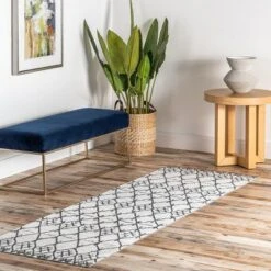 NuLOOM Machine Washable Global Trellis Area Rug