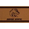 Evergreen Boise State University Logo Turf Mat, Brown- 28 X 16 Inches Indoor Outdoor Doormat