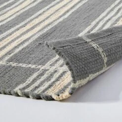 Wool Blend Variegated Stripe Area Rug Dark Gray - Hearth & Hand™ With Magnolia -Decora Shop GUEST 9dd02d18 6d5e 42bb a6fd 2ce15248043f