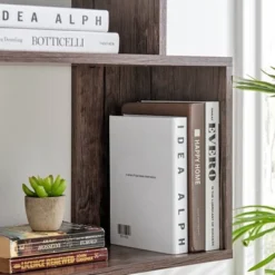 35.4" X 32" Manasa Floating Geometric Kilter 2 Tier Wall Shelf - Danya B. -Decora Shop GUEST 9e8bc60a 1739 4d30 a6a0 6ca363b6d39e