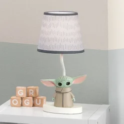 Lambs & Ivy Star Wars The Child/Baby Yoda Nursery Lamp With Shade And Bulb -Decora Shop GUEST a4344b63 4a0c 47fb bd56 24aa769db78d