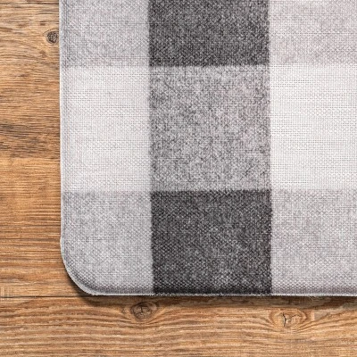 NuLOOM Aisha Buffalo Plaid Anti Fatigue Kitchen Or Laundry Room Comfort Mat 2 NuLOOM Aisha Buffalo Plaid Anti Fatigue Kitchen Or Laundry Room Comfort Mat - Image 2
