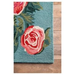 Hand Hooked Rose Bouquet Area Rug - NuLOOM -Decora Shop GUEST a666bc92 959f 441e bb49 0e7e534e28ee