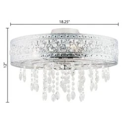 24" 3-Light Giselle Chandelier Polished Gold - River Of Goods -Decora Shop GUEST ac575ad5 a491 4dc6 b34e b68c14d250fd